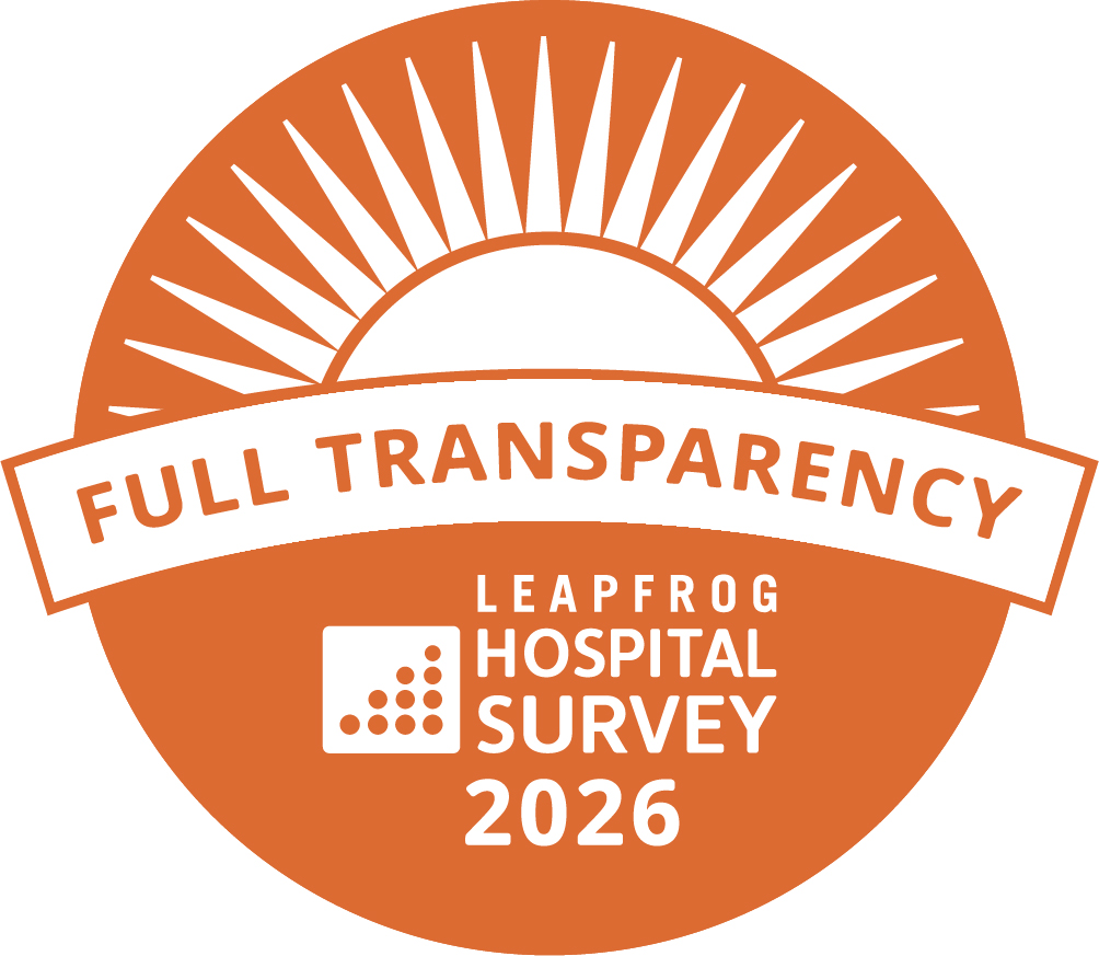 Full Transparency Badge from The Leapfrog Group
