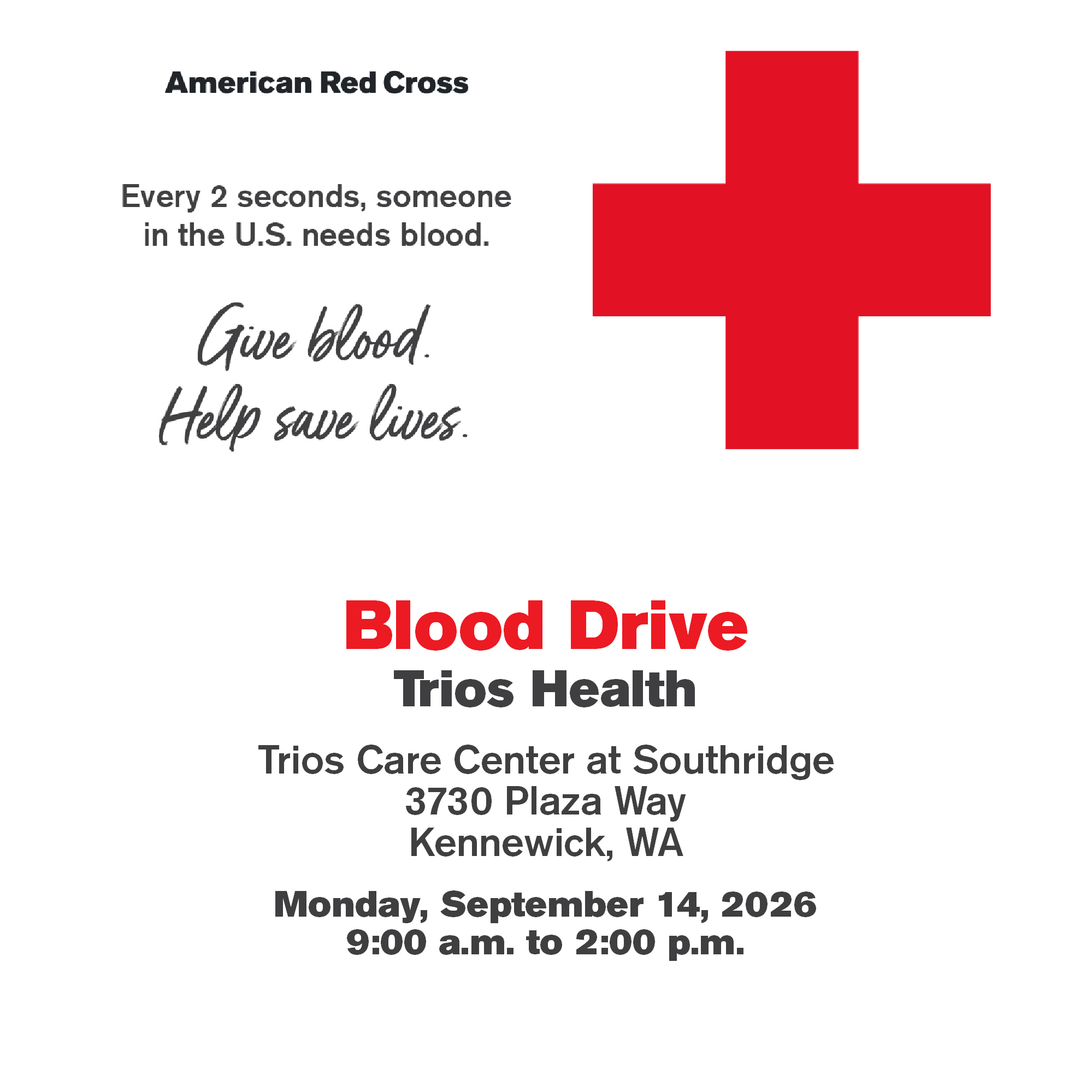 American Red Cross Blood Drive Image