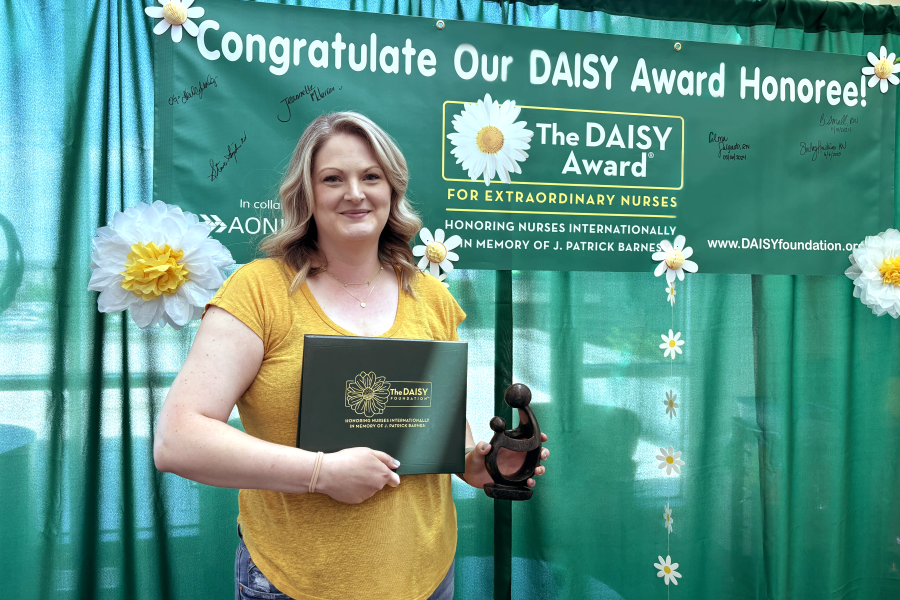 Trios Daisy Award Winner Shelley Hawkins